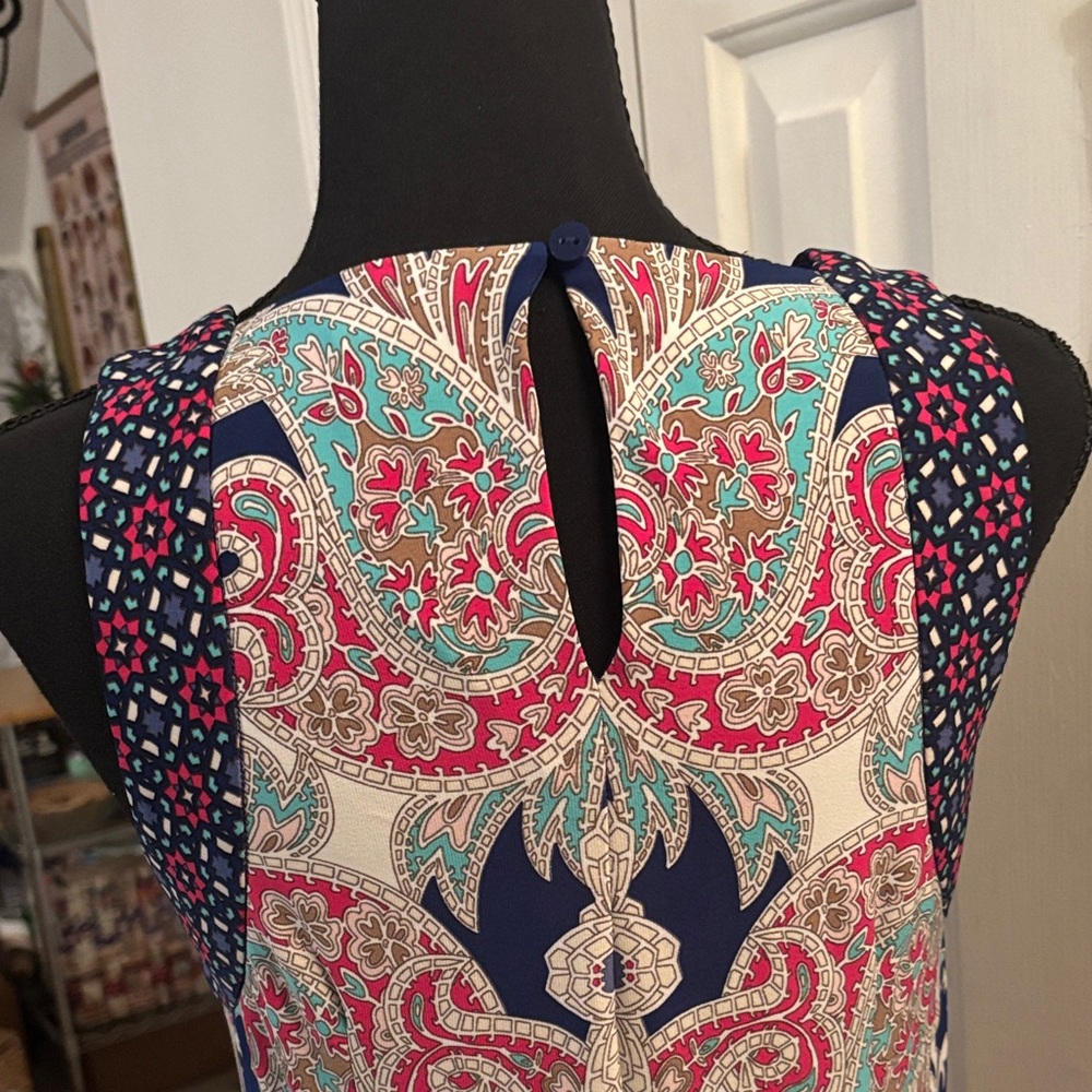 Chico's Vibrant Paisley Maxi Dress - Picture 5 of 8